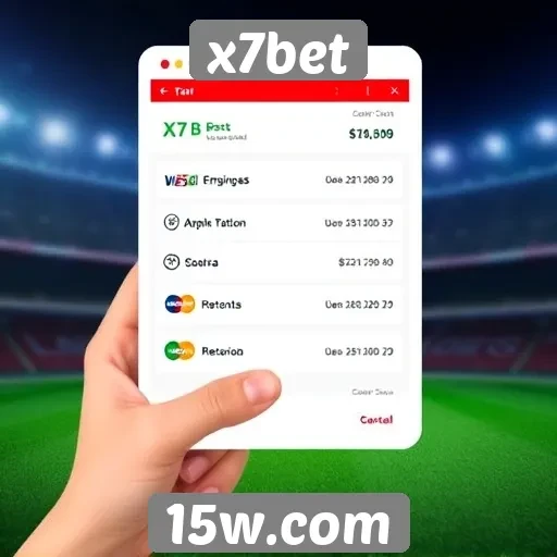 Métodos de pagamento aceitos no x7bet