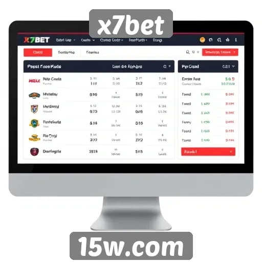 Interface do x7bet melhora experiência do usuário